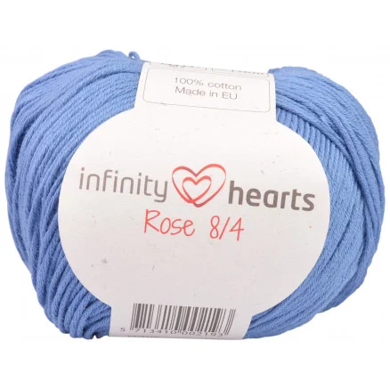 Infinity Hearts Rose 8/4 Garn Unicolor 91 Jeansblå Lägg i varukorgen