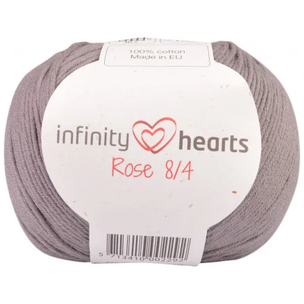 Infinity Hearts Rose 8/4 Garn Unicolor 235 Grå Fynd