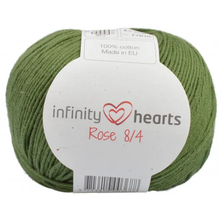 Infinity Hearts Rose 8/4 Garn Unicolor 163 Mörkgrön Beställ idag