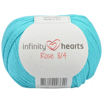 Infinity Hearts Rose 8/4 Garn Unicolor 130 Sjögrön Extra rabatt