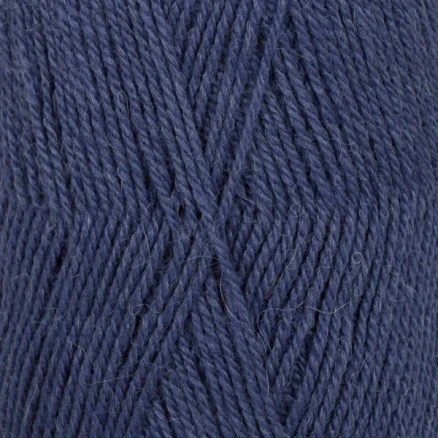 Expressleverans Drops Flora Garn Unicolor 10 Indigo