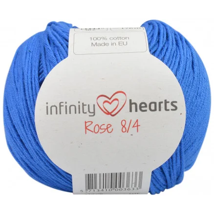 Bästa pris Infinity Hearts Rose 8/4 Garn Unicolor 101 Koboltblå
