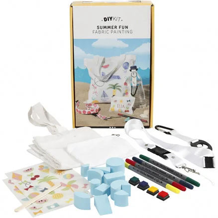 Kreativ med textilier, 1 set Expressleverans