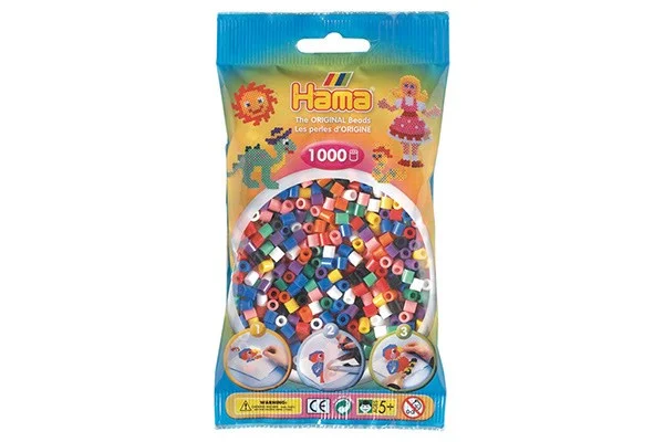 Köp online Hama midi, pärlor, 1000 stk – Mix – 207-00