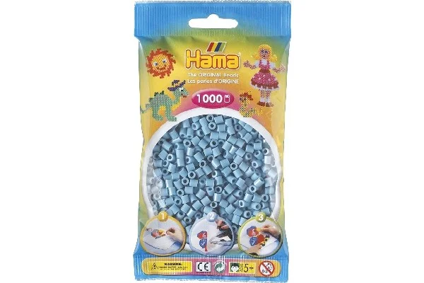 Hama midi, pärlor, 1000 stk – Turkos – 207-31 Säker betalning