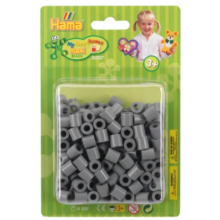 Sänkt pris Hama Maxi Pärlpaket 8517 Grå – 250 st.