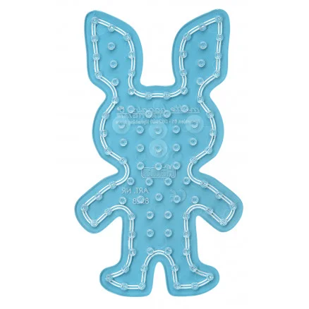 Hama Maxi Pärlplatta 8228 Kanin Transparent – 1 st Fri frakt