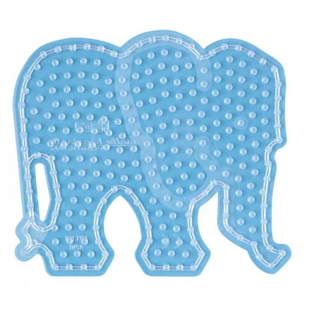 Begränsat erbjudande Hama Maxi Pärlplatta 8201 Elefant Transparent – 1 st