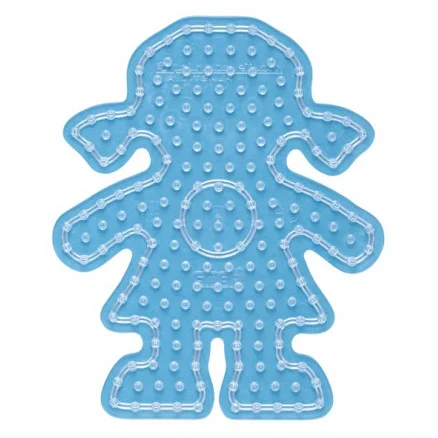 Hama Maxi Pärlplatta 8207 Flicka Transparent – 1 st Erbjudandepris