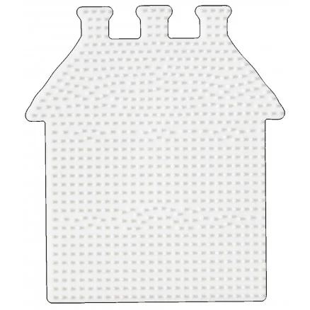 Hama Midi Pärlplatta Hus Vit 17x15cm – 1 st. Kampanj