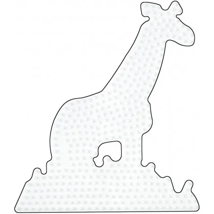 Populärt val Hama Midi Pärlplatta Giraff Vit 16x14cm – 1 st.
