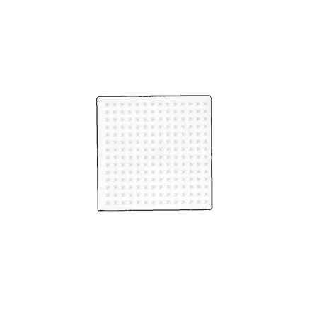 Hama Midi Pärlplatta Fyrkant Vit 7,5x7,5cm – 1 st. Outlet