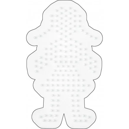 Hama Midi Pärlplatta Flicka Vit 12,5x7,5cm – 1 st. Outlet