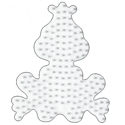 Hama Midi Pärlplatta Kungsgroda Vit 10x8cm – 1 st. Bästa pris