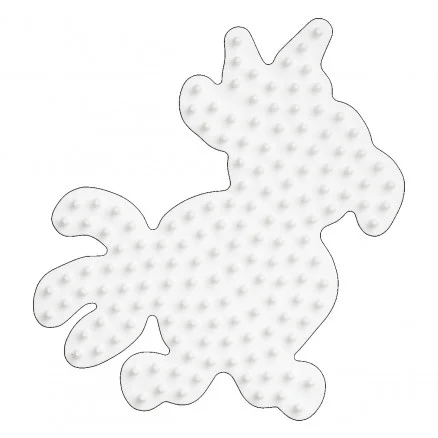 Expressleverans Hama Midi Pärlplatta Papegoja Vit 9,5x8,5 cm – 1 st.