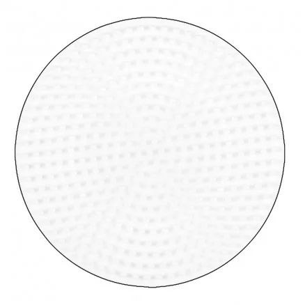 Hama Midi Pärlplatta Rund Mellan Vit 12cm – 1 st. Fynd
