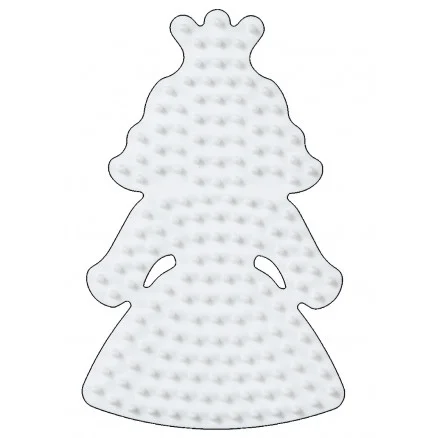 Hama Midi Pärlplatta Prinsessa Liten Vit – 1 st. Fynd
