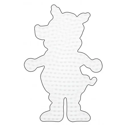 Hama Midi Pärlplatta Gris Vit 14x9,5 cm- 1 st. Bästa pris
