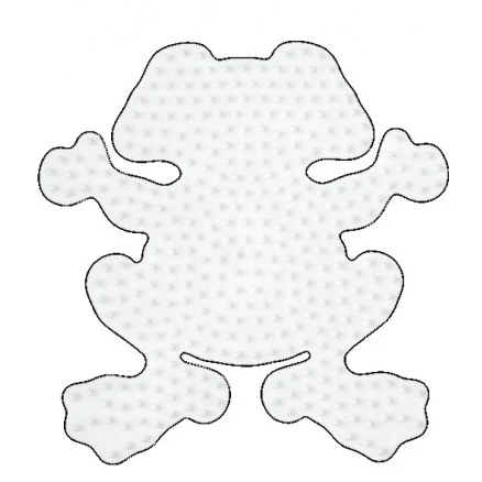 Hama Midi Pärlplatta groda Vit 12x12 cm – 1 st. Sänkt pris