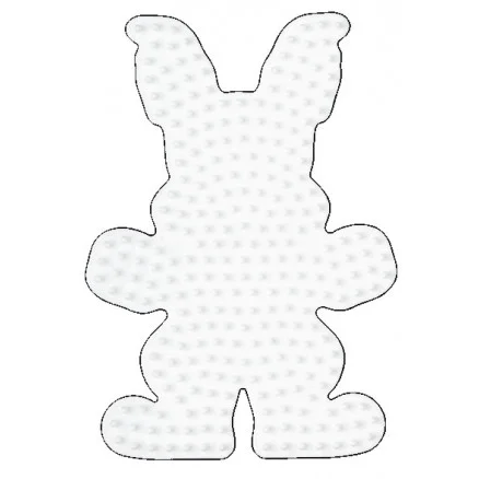 Hama Midi Pärlplatta Kanin Vit 12,5x9cm – 1 st. risnedsättning