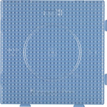 Hama Midi Beadboard Collecting Plate Square Transparent 14,5x14,5cm – 1 stycke Erbjudande