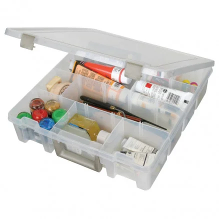ArtBin Super Satchel Plastlåda med 6-18 fack Transparent 37,5x36x9cm Begränsat erbjudande