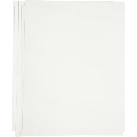 Bästa pris Transferark, ark 21,5x28 cm, till ljusa och mörka textilier, vit, 12 ark/ 1 förp.