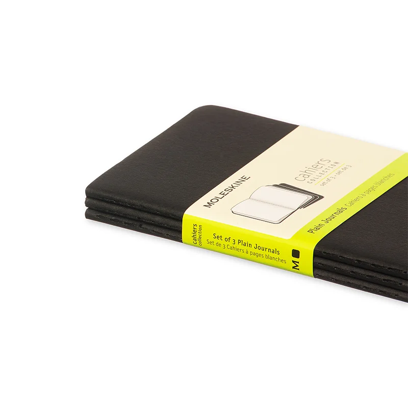 Moleskine Cahier Sort – Sort lomme bog Endast denna vecka