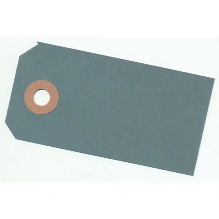 Paper Line Manillamärken Grå 4x8cm – 10 st. Populärt val