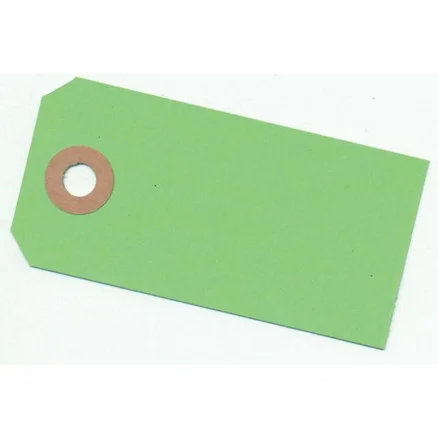 Paper Line Manillamärken Lime Grön 4x8cm – 10 st. Sista chansen