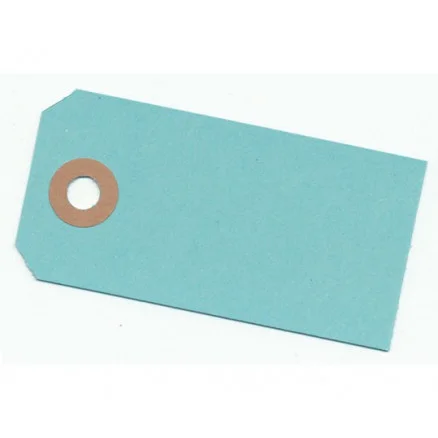 Paper Line Manillamärken Ljusblå 4x8cm – 10 st. Premium