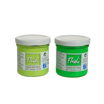 Flashe Akryl 125ml Ljusgrön 554 Premium