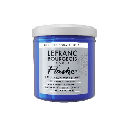 Kundfavorit Flashe Akryl 125ml Koboltblå nyans 064