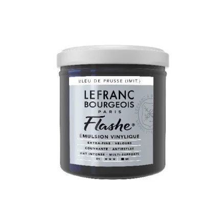 Sänkt pris Flashe Akryl 125ml Preussisk blå nyans 046