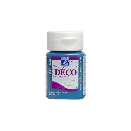 Erbjudandepris DECO SOFT AKRYL 50 ML TURKOS 058