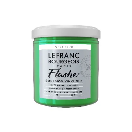 Premium Flashe Akryl 125ml Fluroescent Grön 565