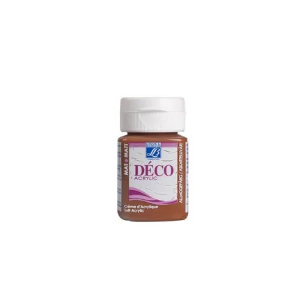 DECO MJUK AKRYL 50 ML KASTANJ 132 Erbjudandepris