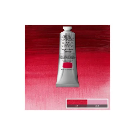 Begränsat antal Proff. akryl 60ml permanent alizarin crimson 466