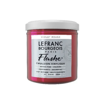 Rea Flashe Akryl 125ml Röd Violett 618