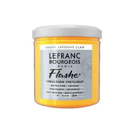 Flashe Akryl 125ml Japanskt gult ljus 183 Begränsat erbjudande
