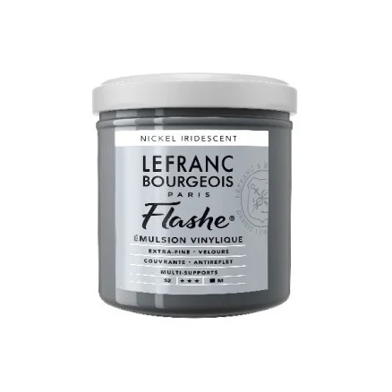 Flashe Akryl 125ml Nickel Iriserande 833 Säker betalning