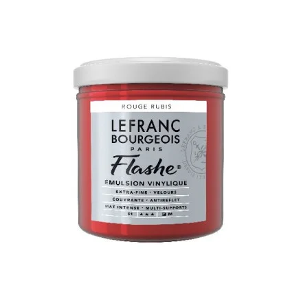 Beställ nu Flashe Akryl 125ml Rubinröd 388