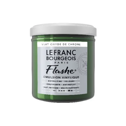Flashe Akryl 125ml Kromoxid Grön 542 risnedsättning