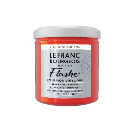 Flashe Akryl 125ml Röd Vermilion 393 Outlet