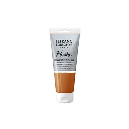 Outlet Flashe akryl 80ml koppar skimrande