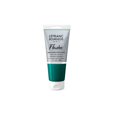 I lager Flashe akryl 80ml ftalocyanin grön