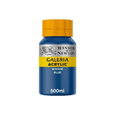Galeria Akryl 500 ml Winsor Blå 706 Sista chansen