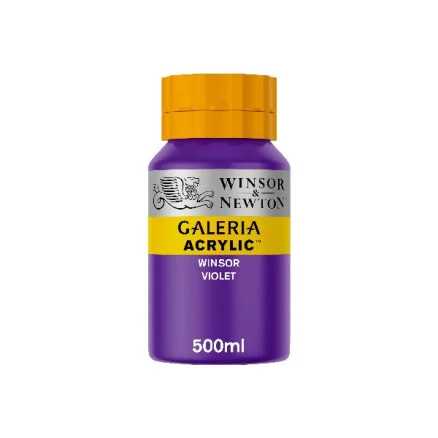 Nyhet Galeria Akryl 500 ml Winsor Violett 728