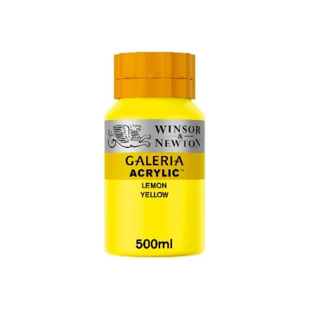 Erbjudande Galeria Akryl 500Ml Citrongul 346