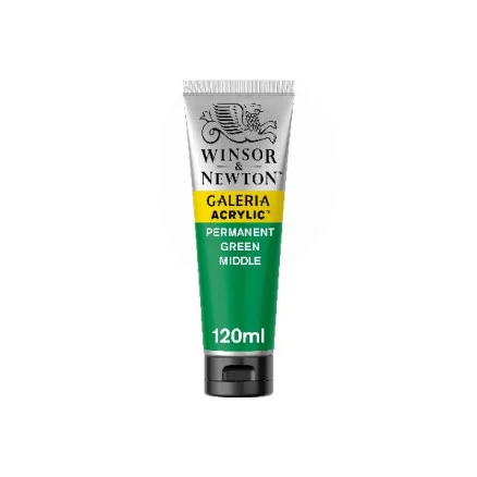 Billig Galeria Akryl 120 ml Perm Grön Med 484